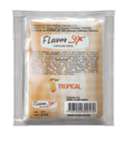 Lubricante Intimo Sachet * 5 grs Flavor Sx 0460