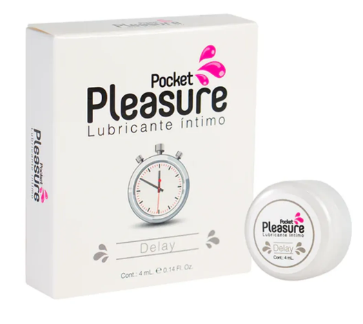Lubricante Íntimo Delay x 4 ml by Pocket Pleasure